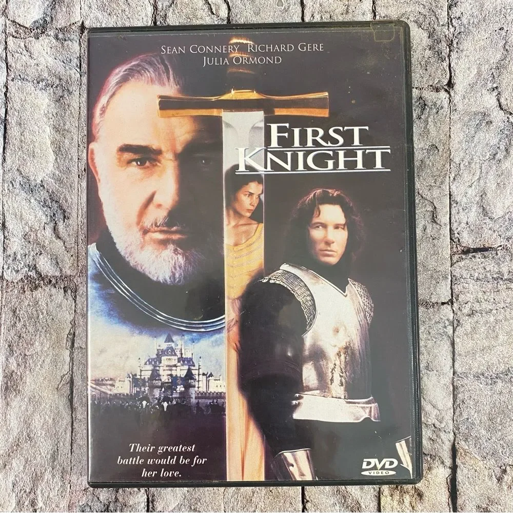 First Knight DVD 1995 Sean Connery Richard Gere Julia Ormond Rated PG13